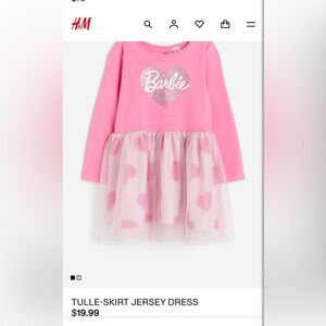 Licensed Barbie Dress - 2-3T